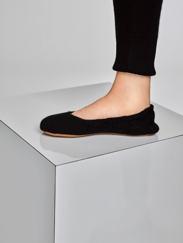 Cashmere Ballet Slipper
