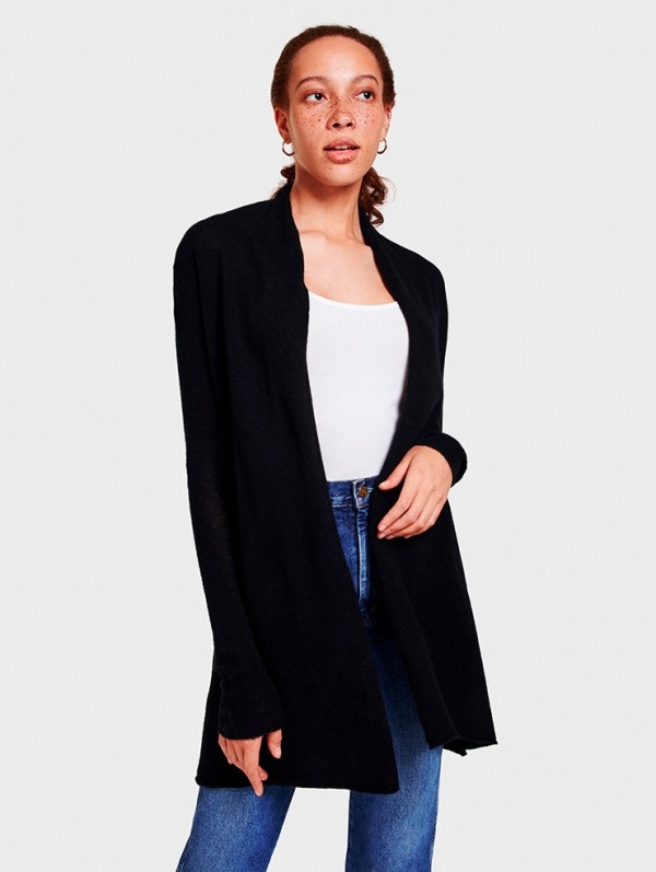 Essential Cashmere Trapeze Cardigan