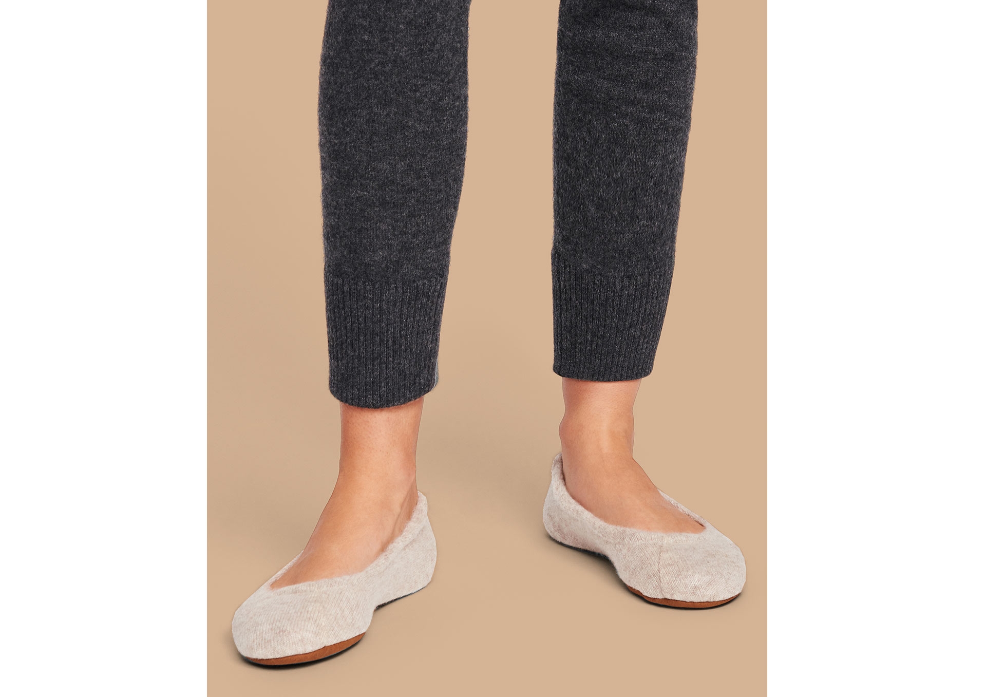 CASHMERE BALLET SLIPPER