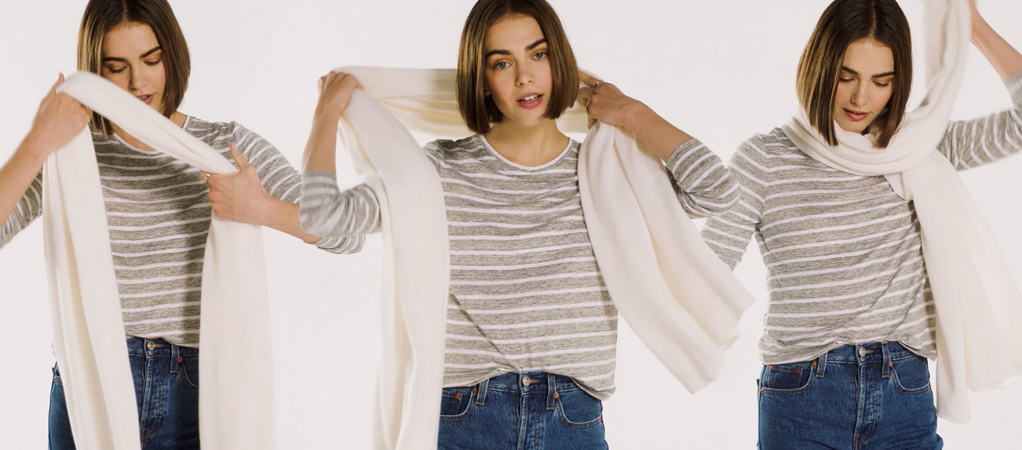 CASHMERE TRAVEL WRAP