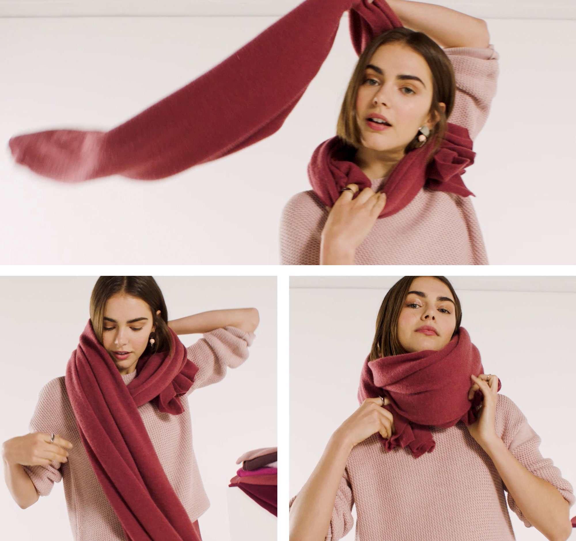 CASHMERE TRAVEL WRAP