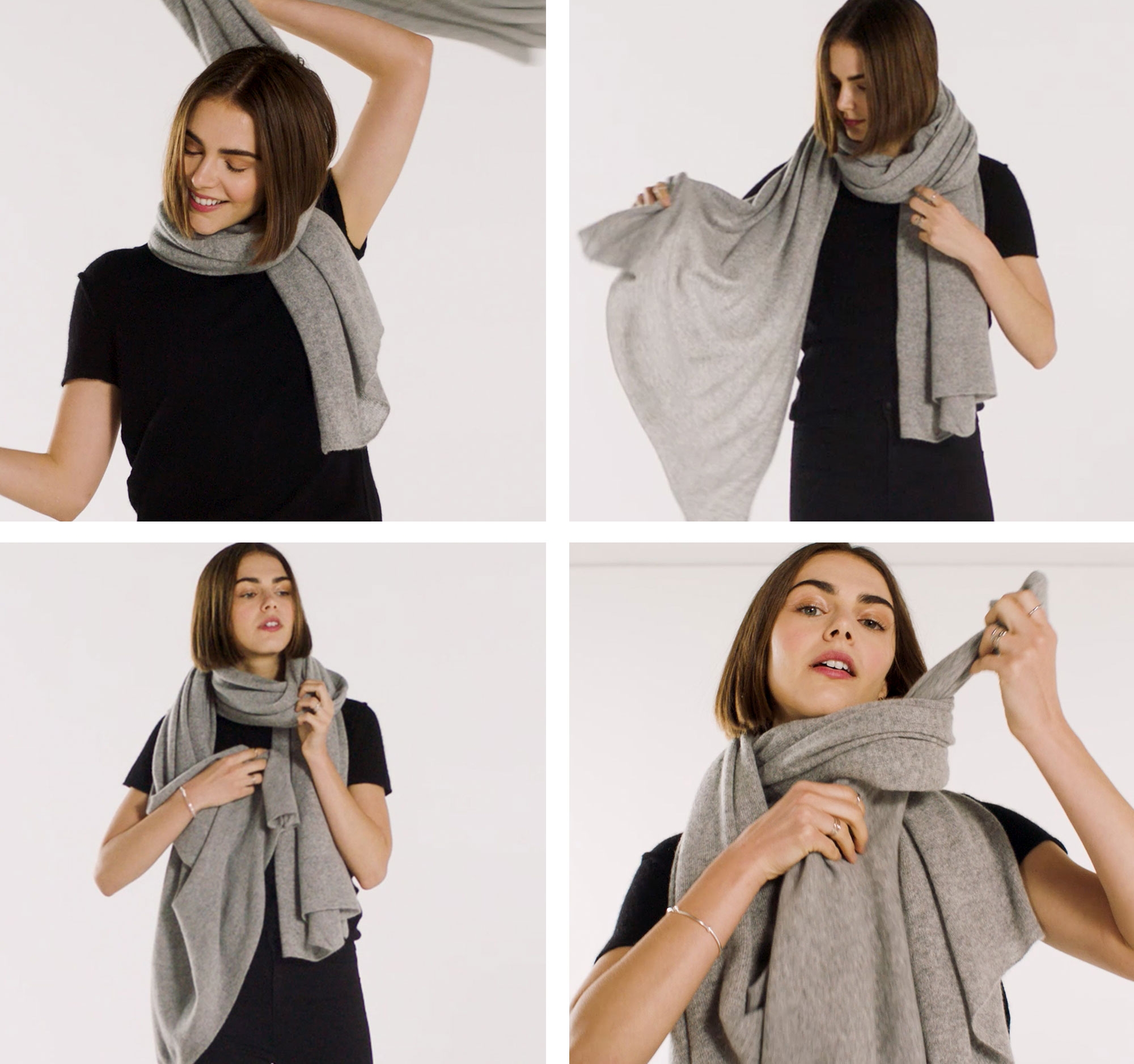 CASHMERE TRAVEL WRAP