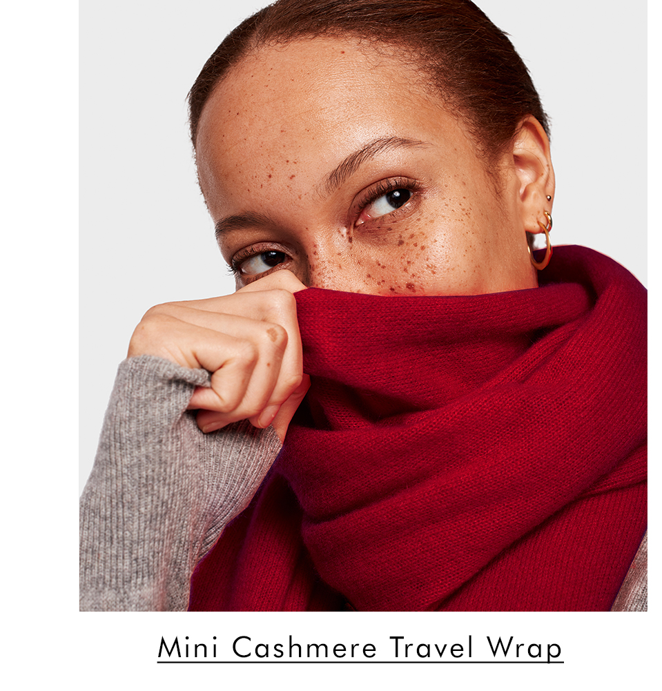 MINI CASHMERE TRAVEL WRAP